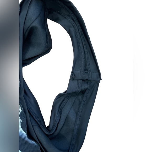 Bodysuit Turtle‎ Neck Women's  Size Large Black White Long Sleeve Animal Print - Picture 5 of 9